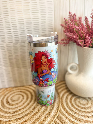 Mermaid 40 oz tumbler