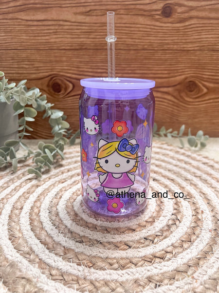 Lizzie x Kitty acrylic cup