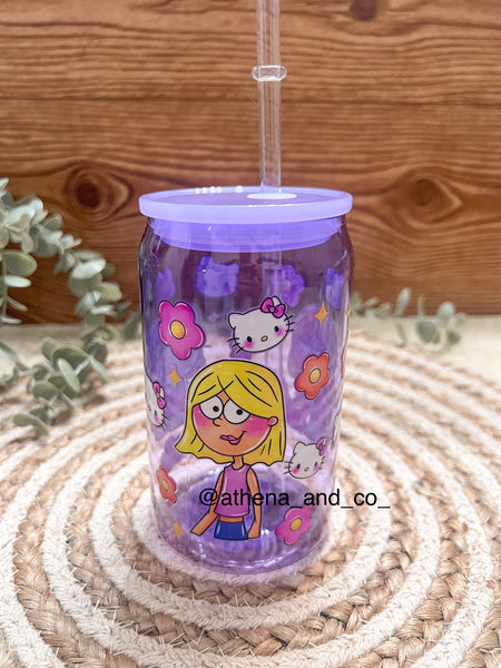 Lizzie x Kitty acrylic cup