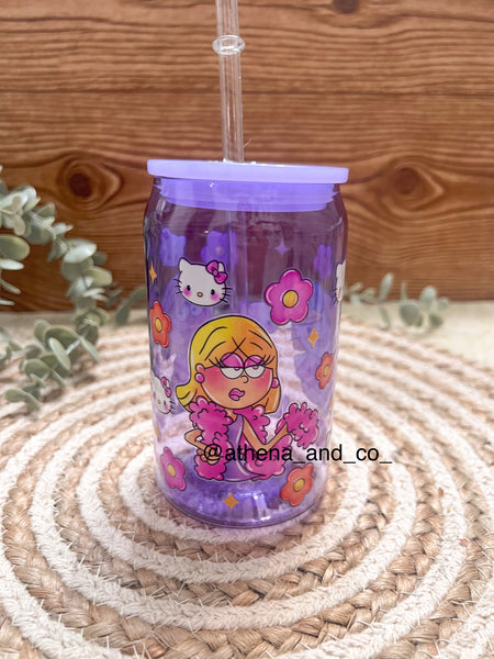 Lizzie x Kitty acrylic cup