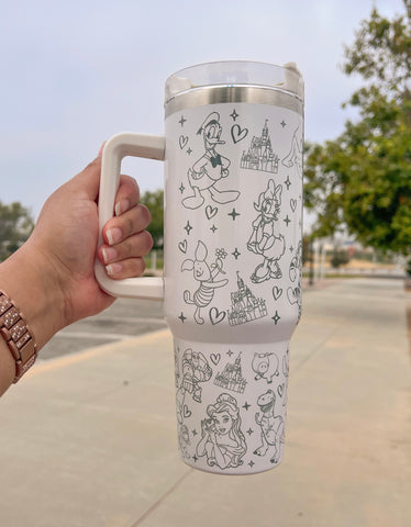 Magic Park 40 oz tumbler